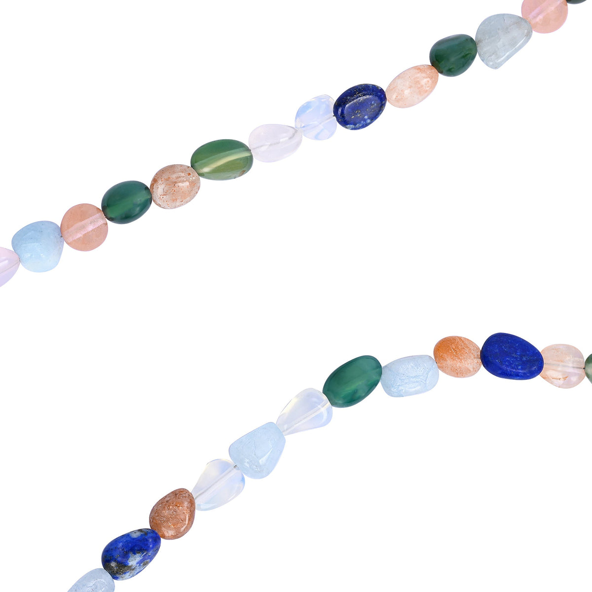 Mystischer Leuchtstein Halskette