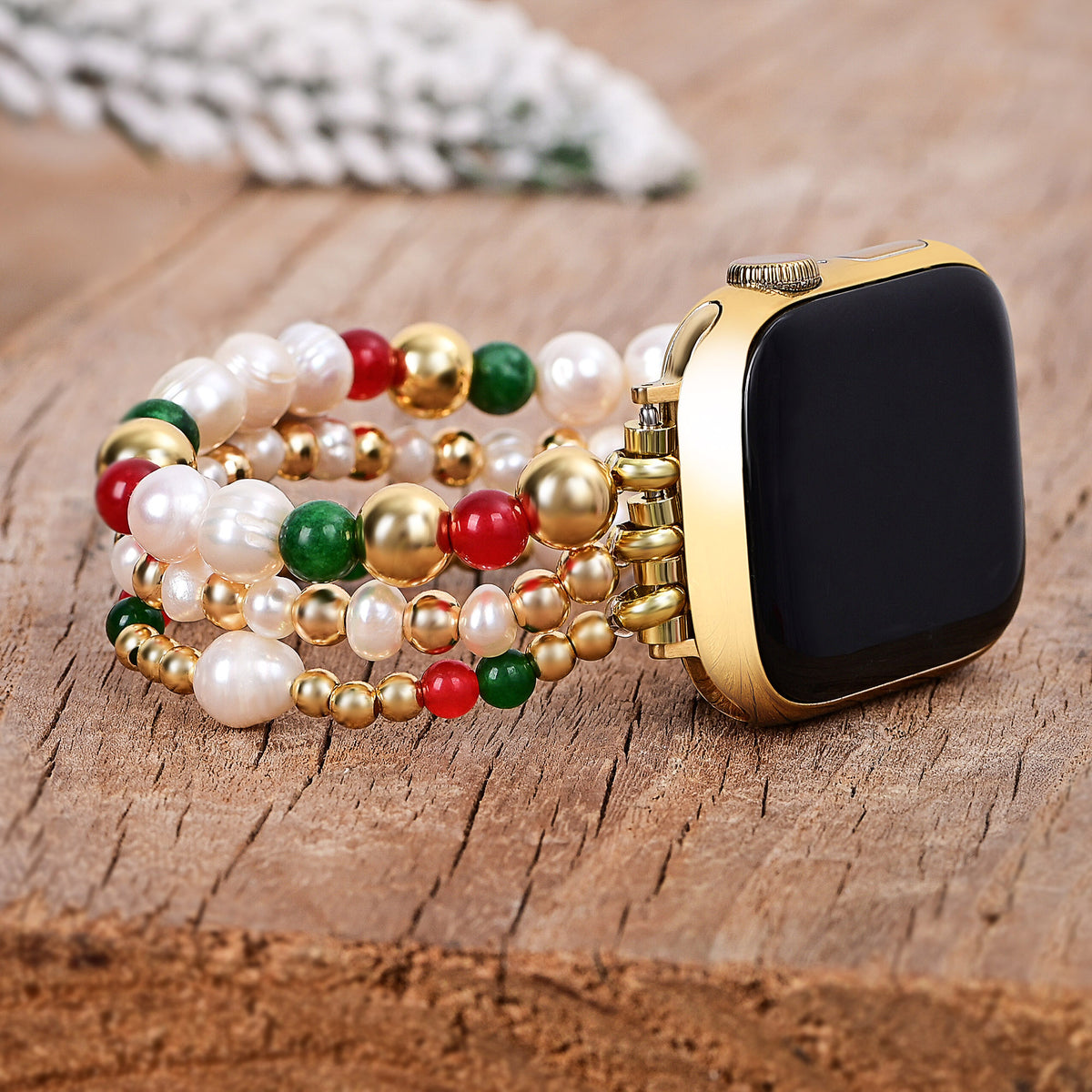 Weihnachts Starlight Stretch Apple Watch Armband