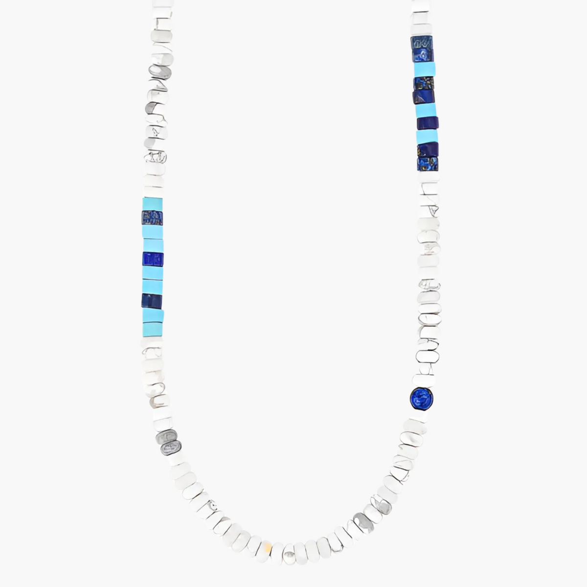 Herren Hämatit Ozean Halskette