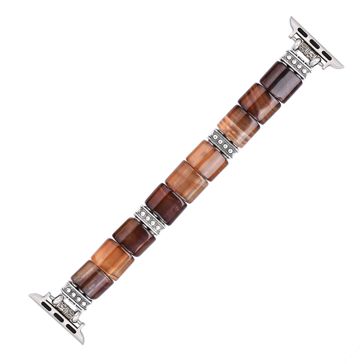 Bracelet extensible en agate dune éthérée pour Apple Watch