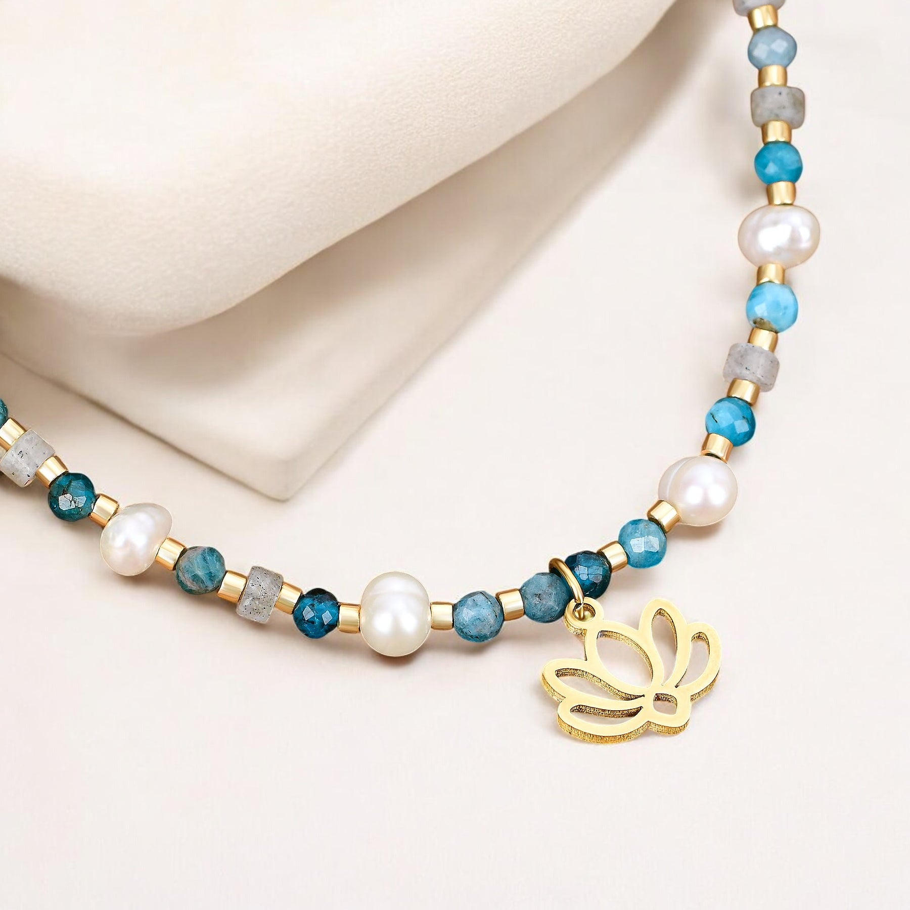 Bracelet de cheville Lotus Tranquille