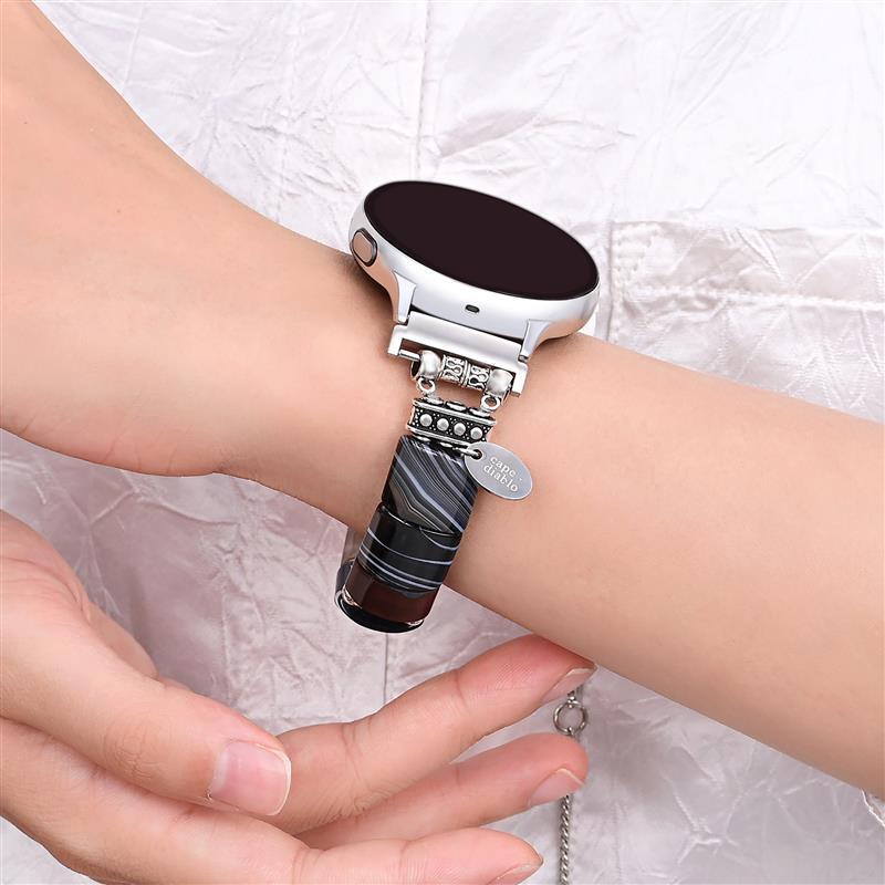 Bohemian Noir Stretch Apple Watch Armband