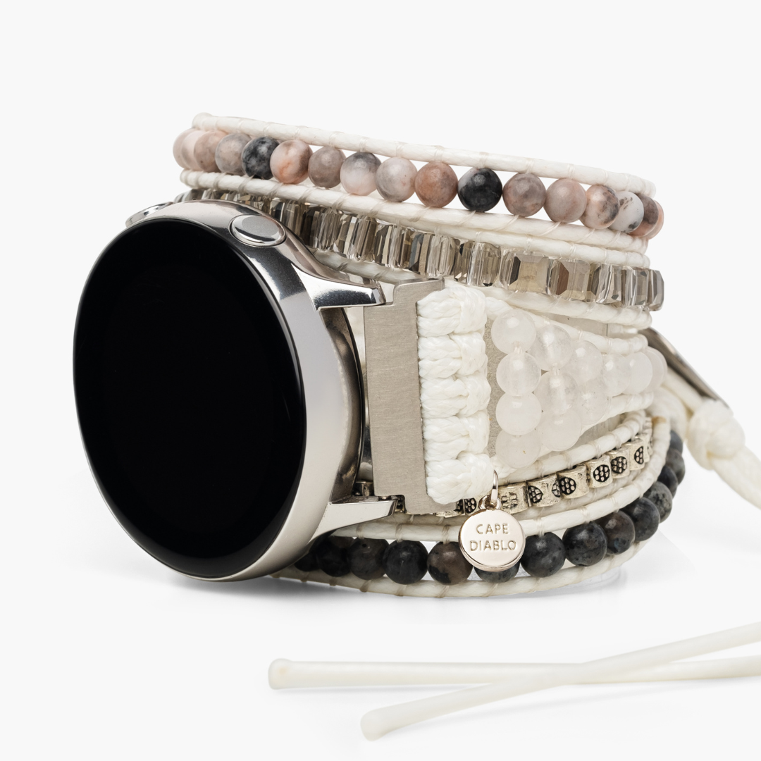 Weißes Labradorit Samsung Galaxy Watch Armband