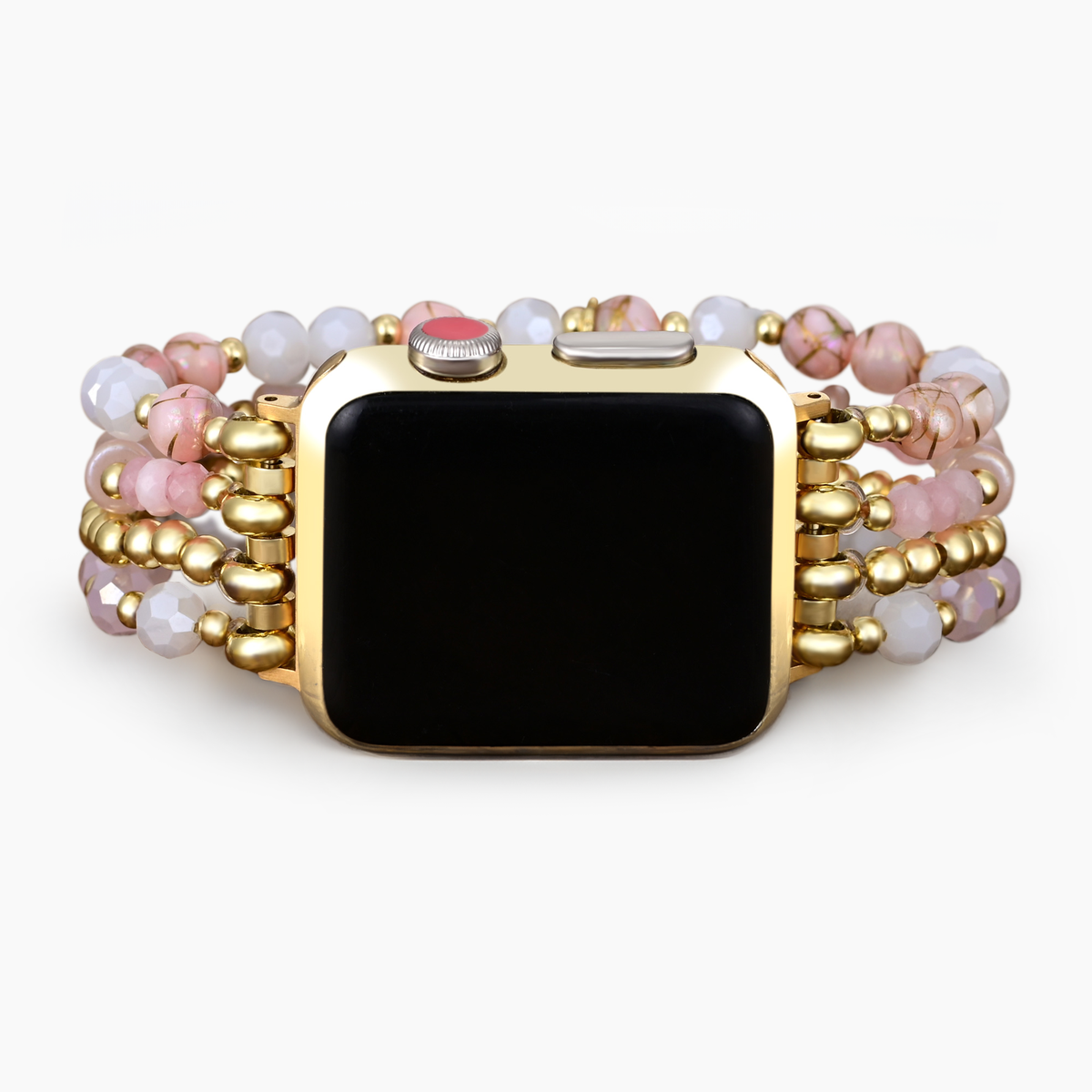 Valentinstags Gold Liebe Stretch Uhrenarmband