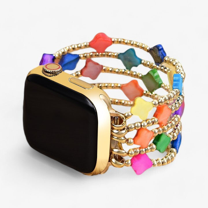 Chakra Kleeblatt Stretch Apple Watch Armband