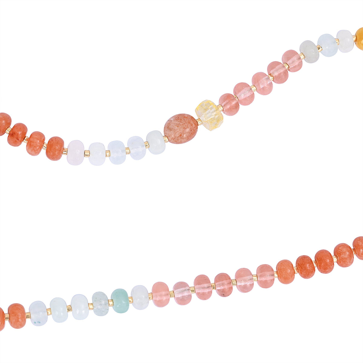 Halskette Golden Ember