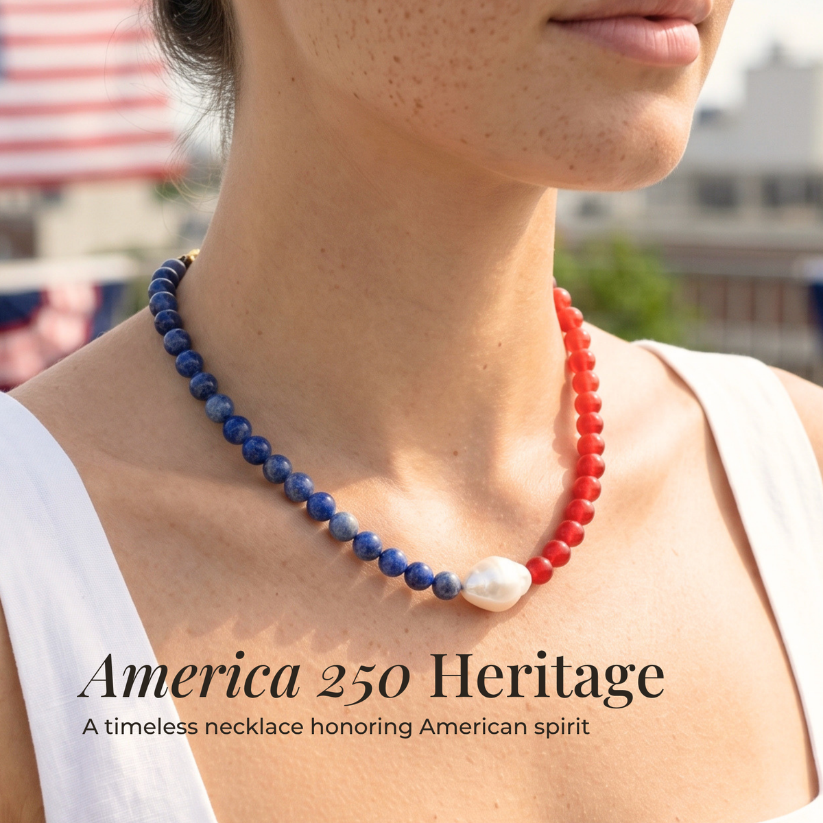 Collier du 250e anniversaire du patrimoine américain