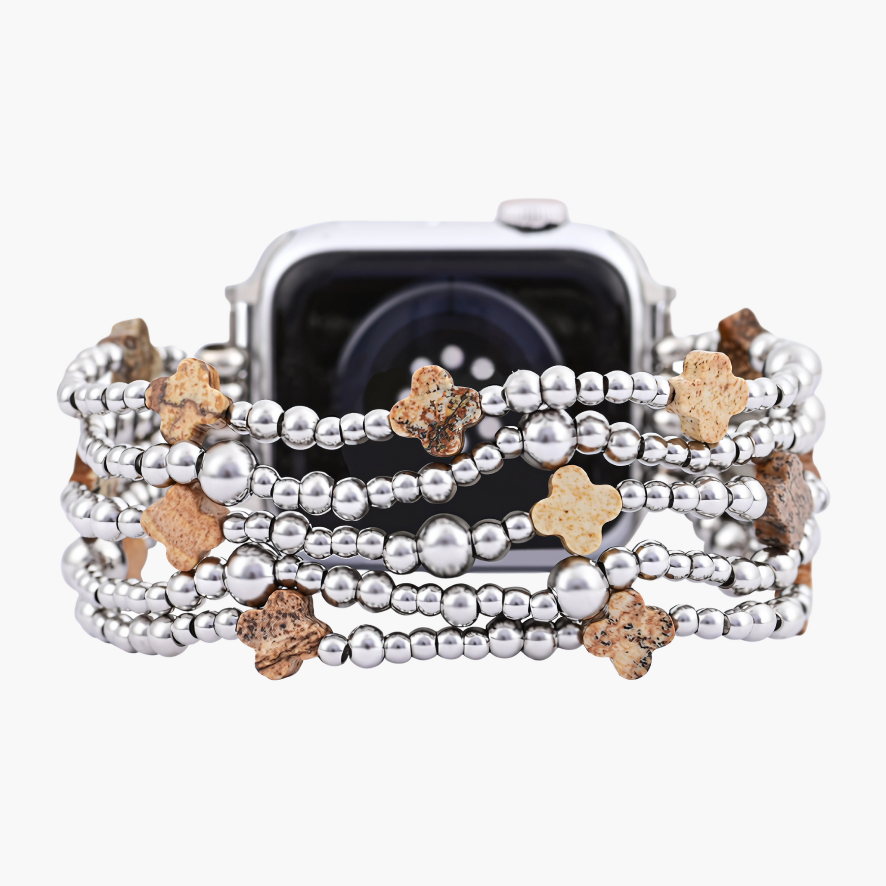 Ethereal Sands Cross Stretch Apple Watch Armband