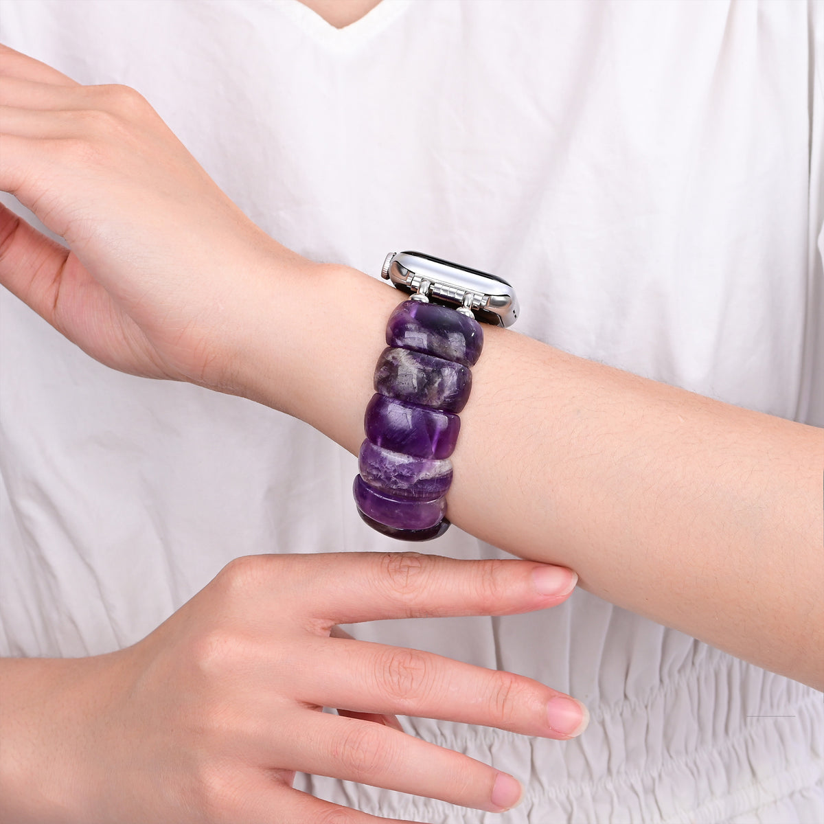 Bracelet Apple Watch extensible Intense Jasper Glimmer