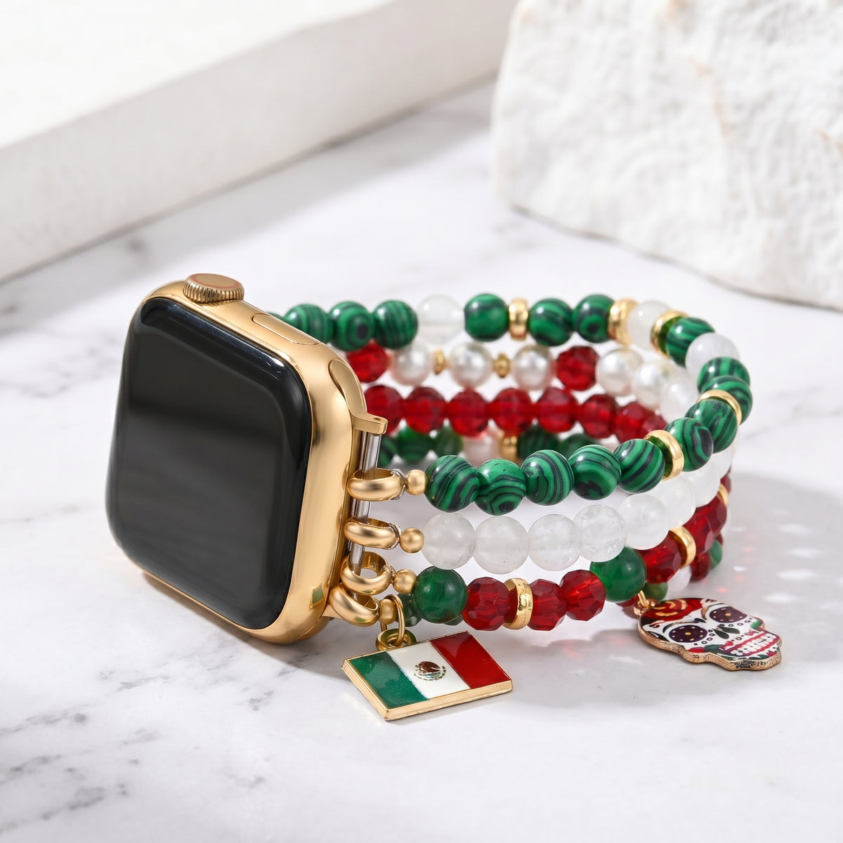 Viva México Stretch Apple Watch Armband