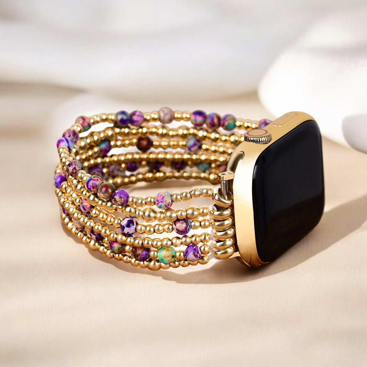 Bracelet Apple Watch extensible Intense Jasper Glimmer