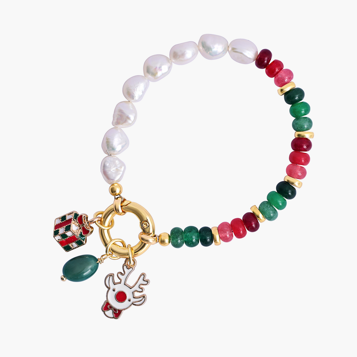 Weihnachtsfreude Charm-Armband