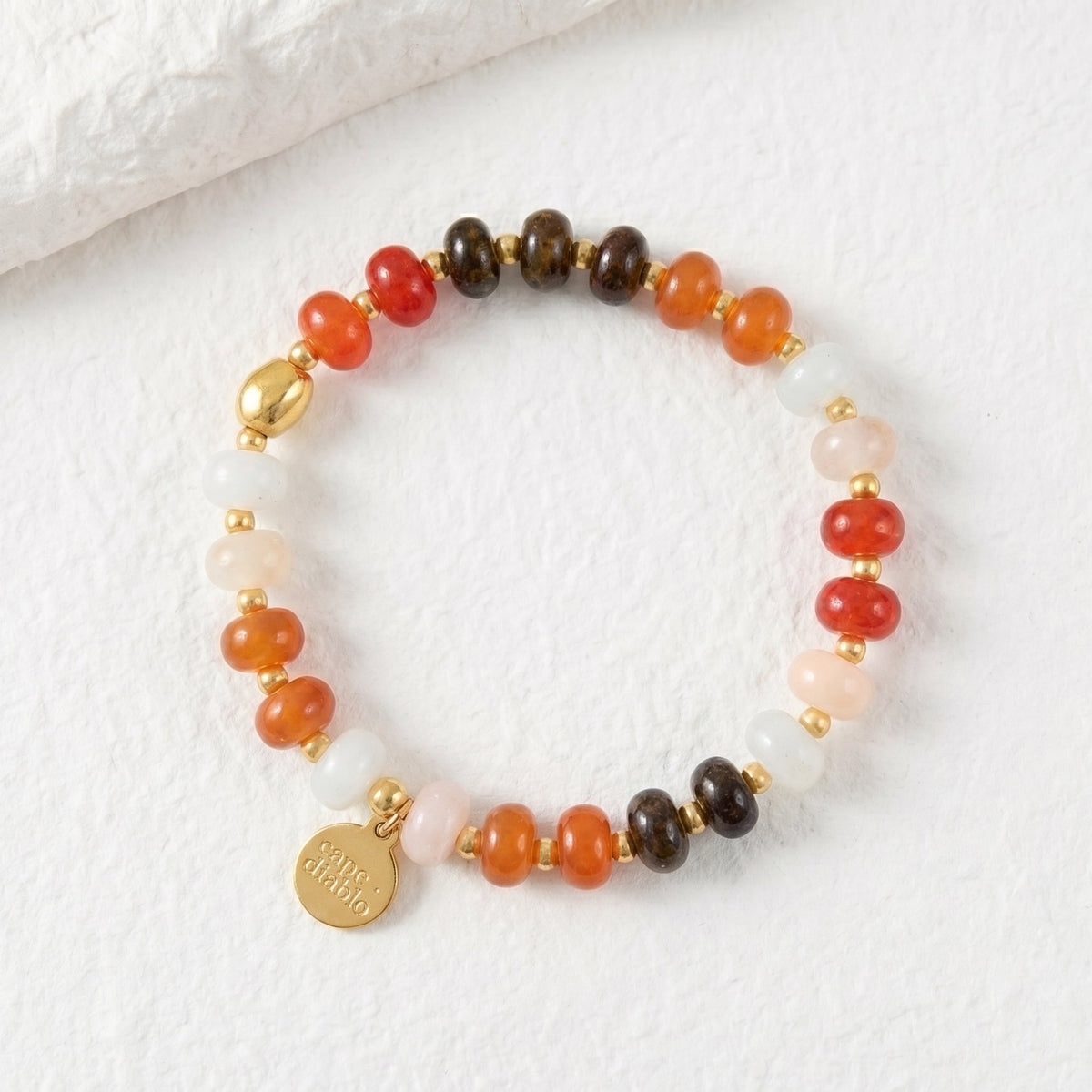 Herbst Jade Glanz Armband