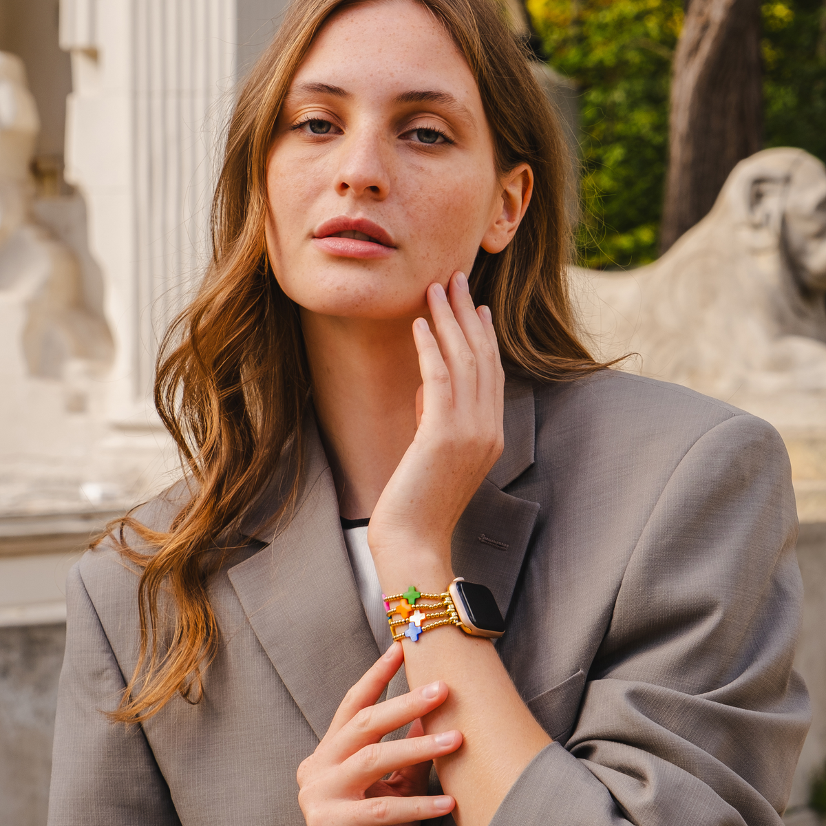 Chakra Cross Stretch Apple Watch Armband