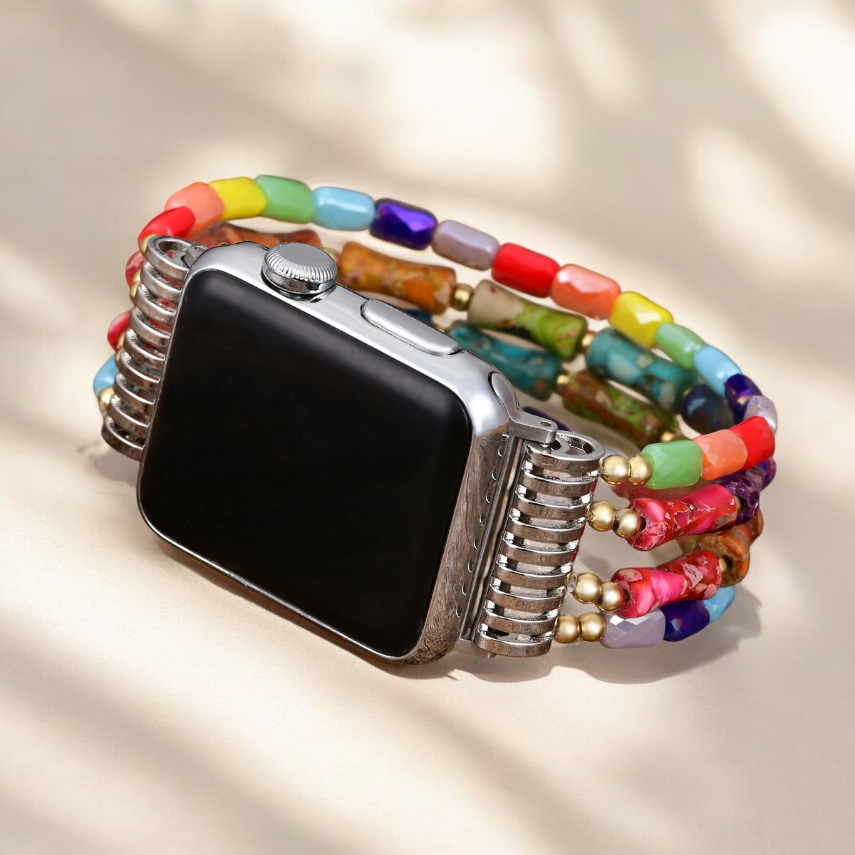 Bracelet Lotus Chakra Stretch Apple Watch