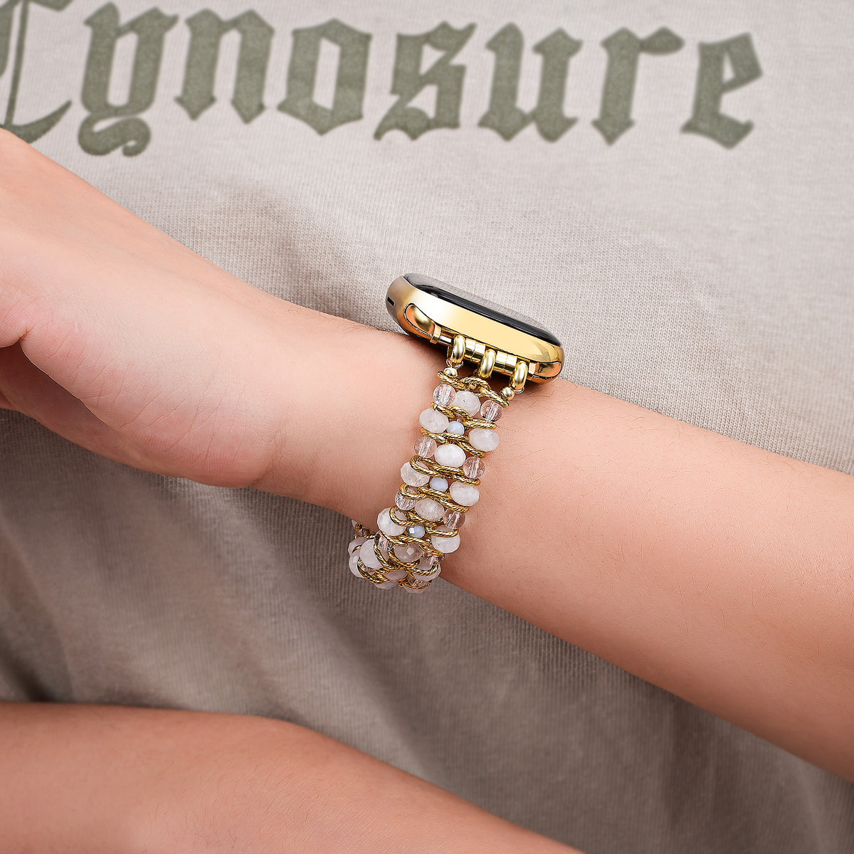 Moonlight Goddess Geflochtenes Apple Watch Armband