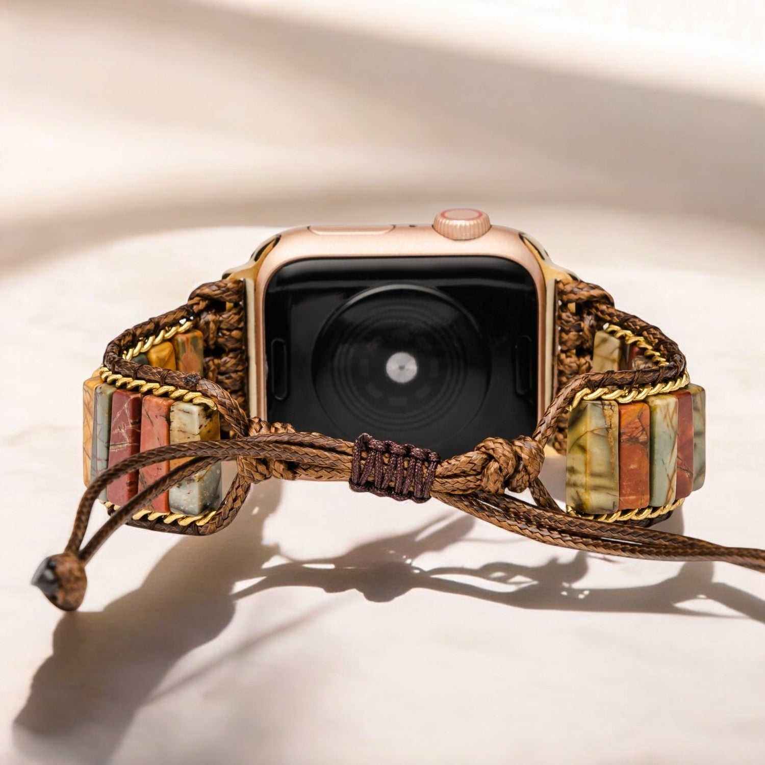 Zartes Picasso Jasper Apple Watch Armband