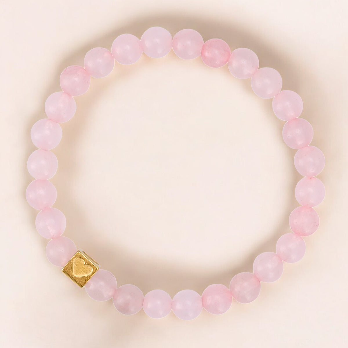 Valentinstags Gold Liebesperlen Armband