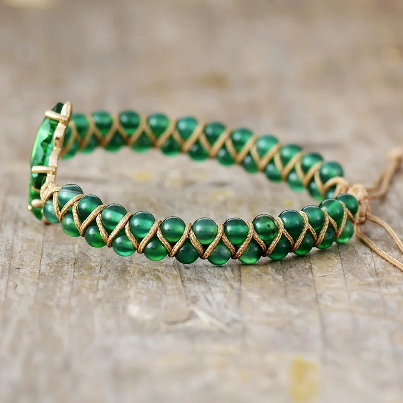 Leuchtendes Flügel Kristallarmband