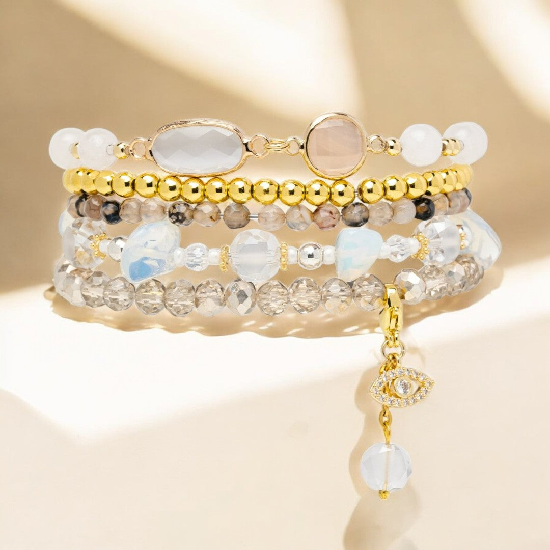 Sterling Glamour Stretch Apple Watch Armband