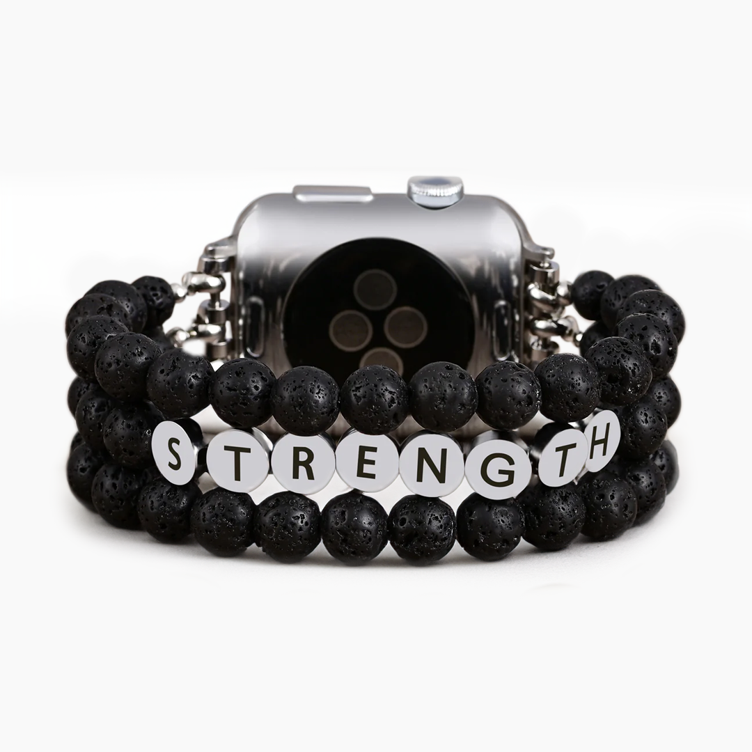 Lava-Stein-Stärke Inspiration Apple Watch Armband