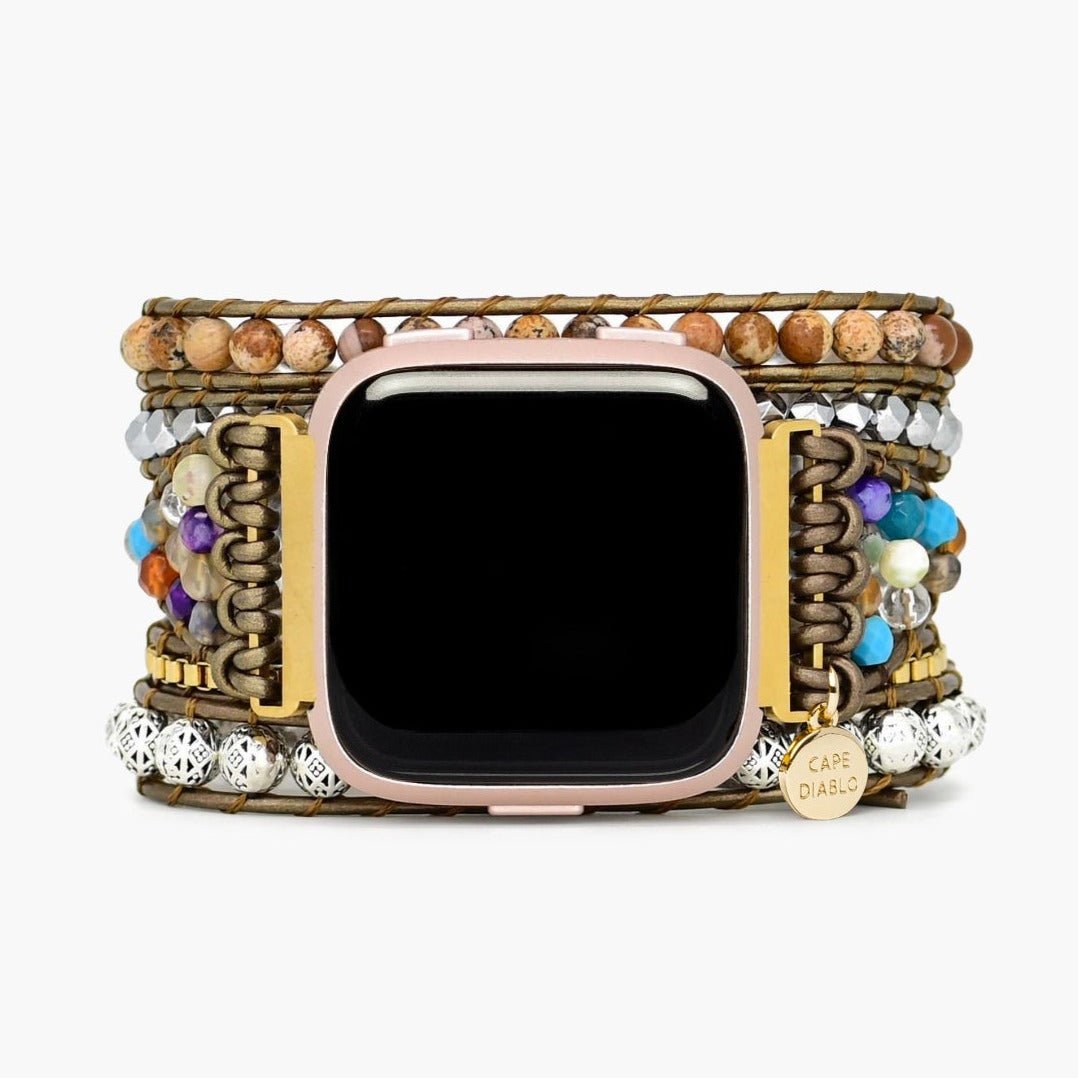 Earth Healing Energy Fitbit Versa 2 Watch Strap - Cape Diablo