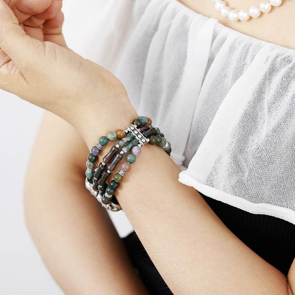 Vintage Agate Stretch Apple Watch Strap - Cape Diablo