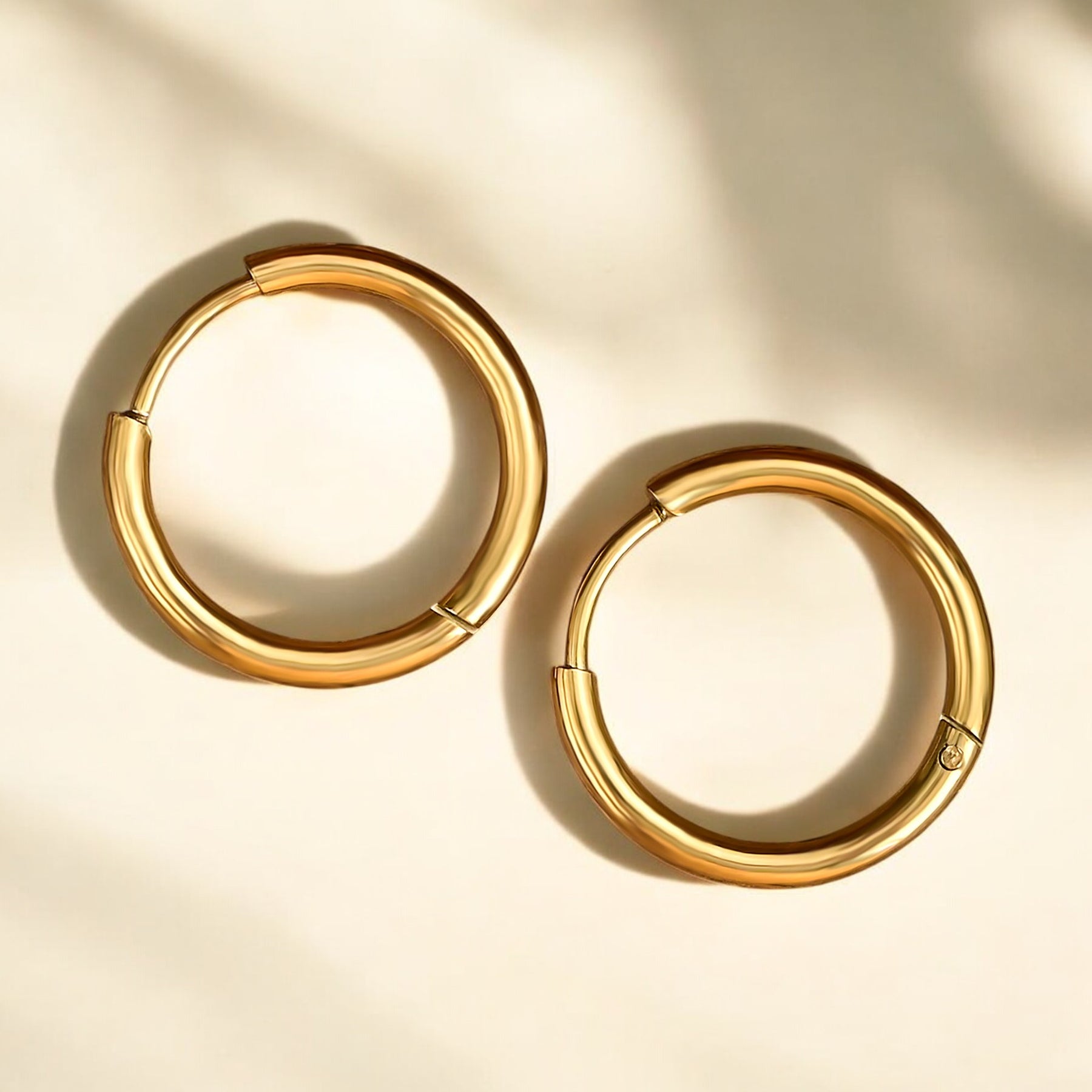 Boucles d'oreilles en or Gleam
