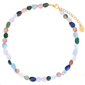 Collier en pierre à éclat mystique