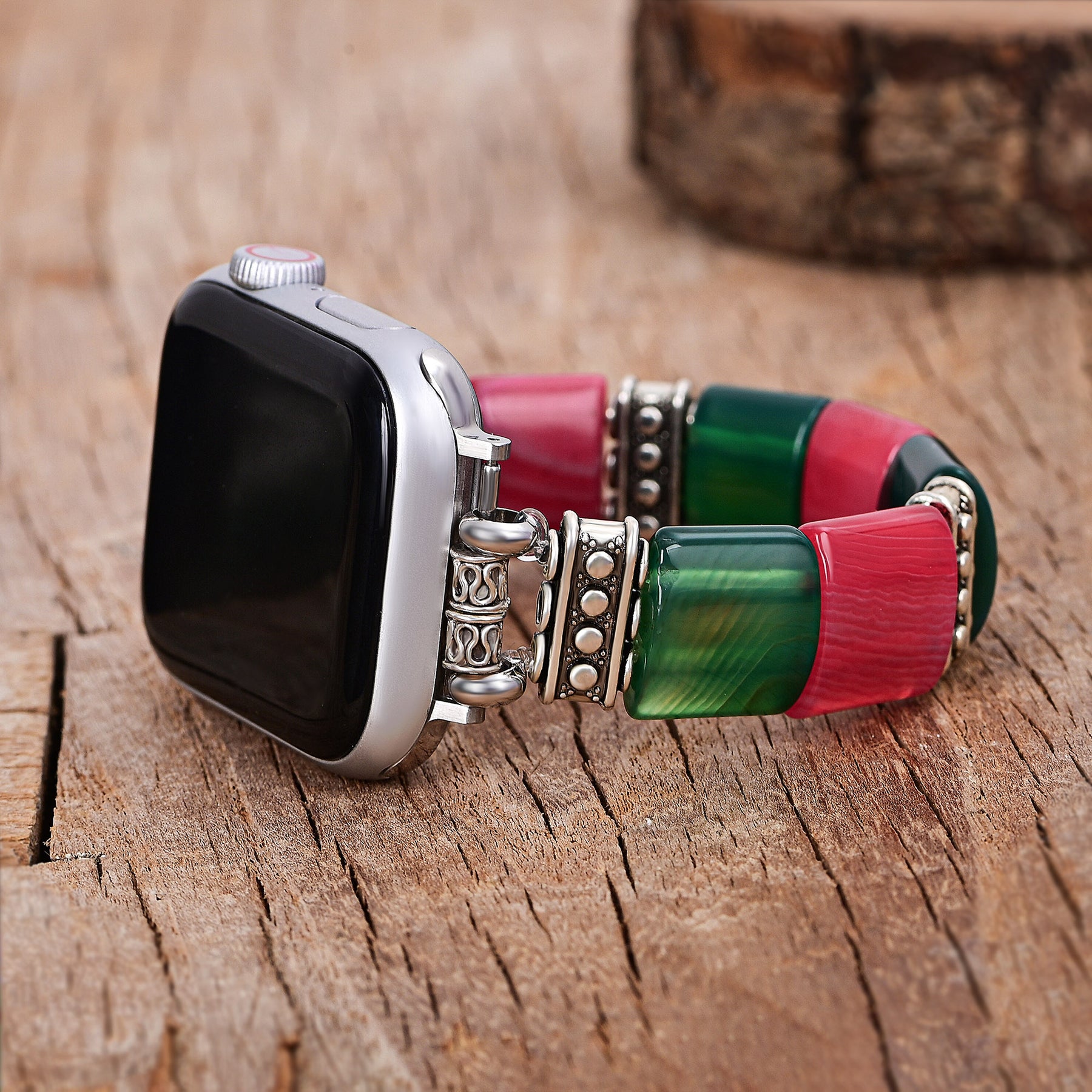 Bracelet extensible Christmas Treasure pour Apple Watch