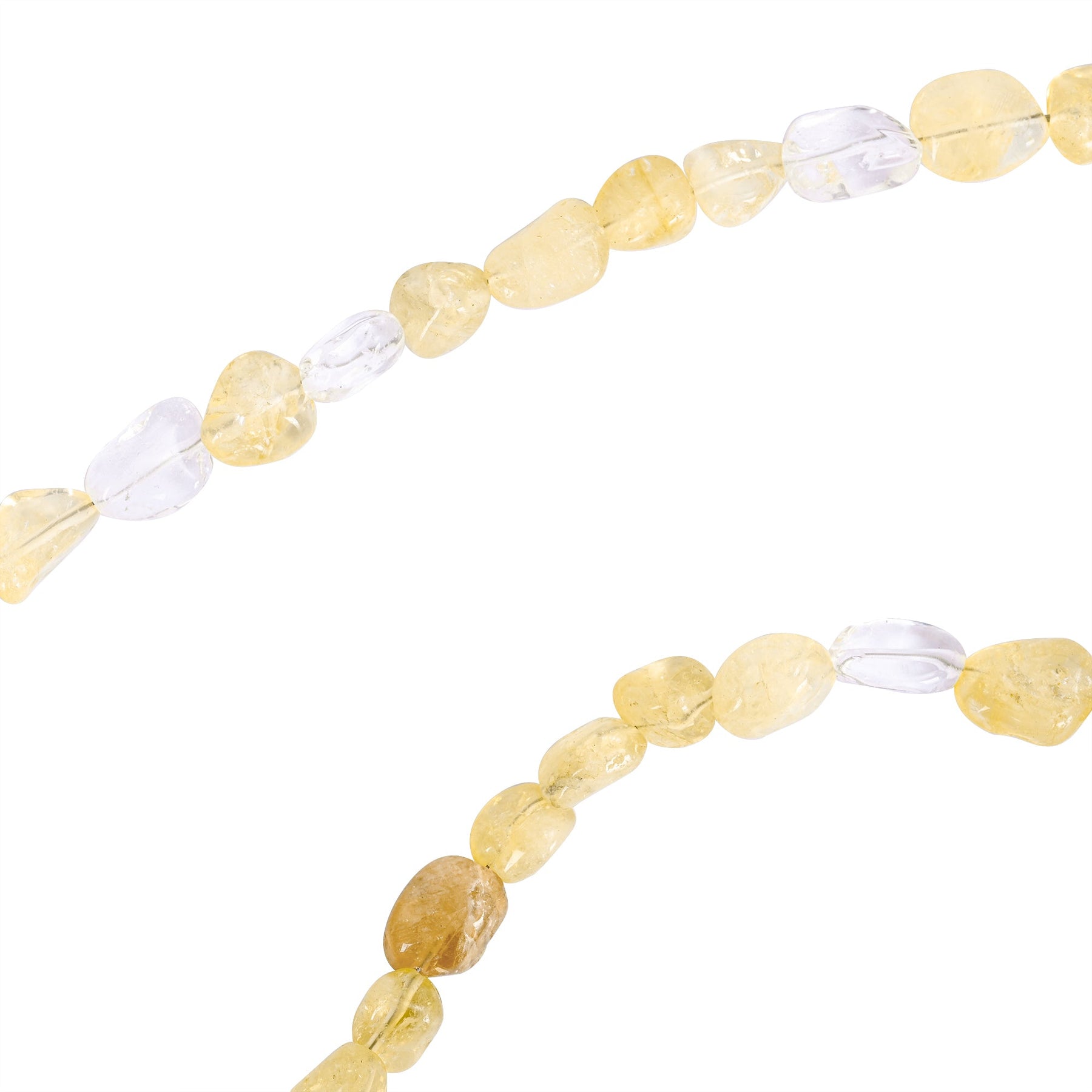 Collier Citrine Éclat Doré