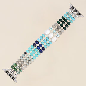 Bracelet Ocean Breeze Stone Stretch Apple Watch