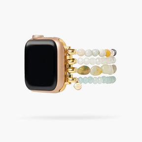 Amazonit Perlenessenz Apple Watch Armband