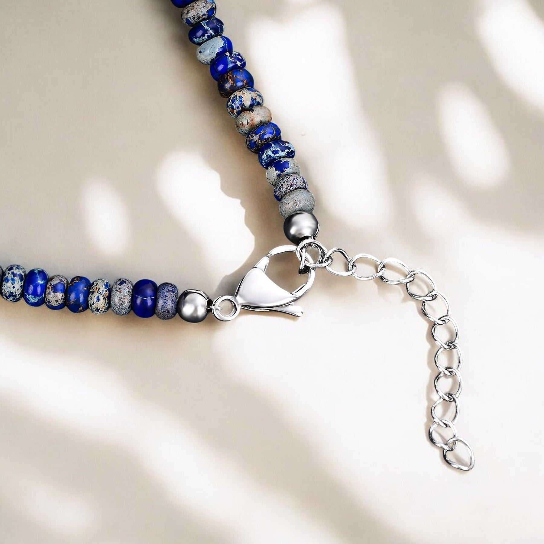 Collier Rugged Jasper pour Hommes