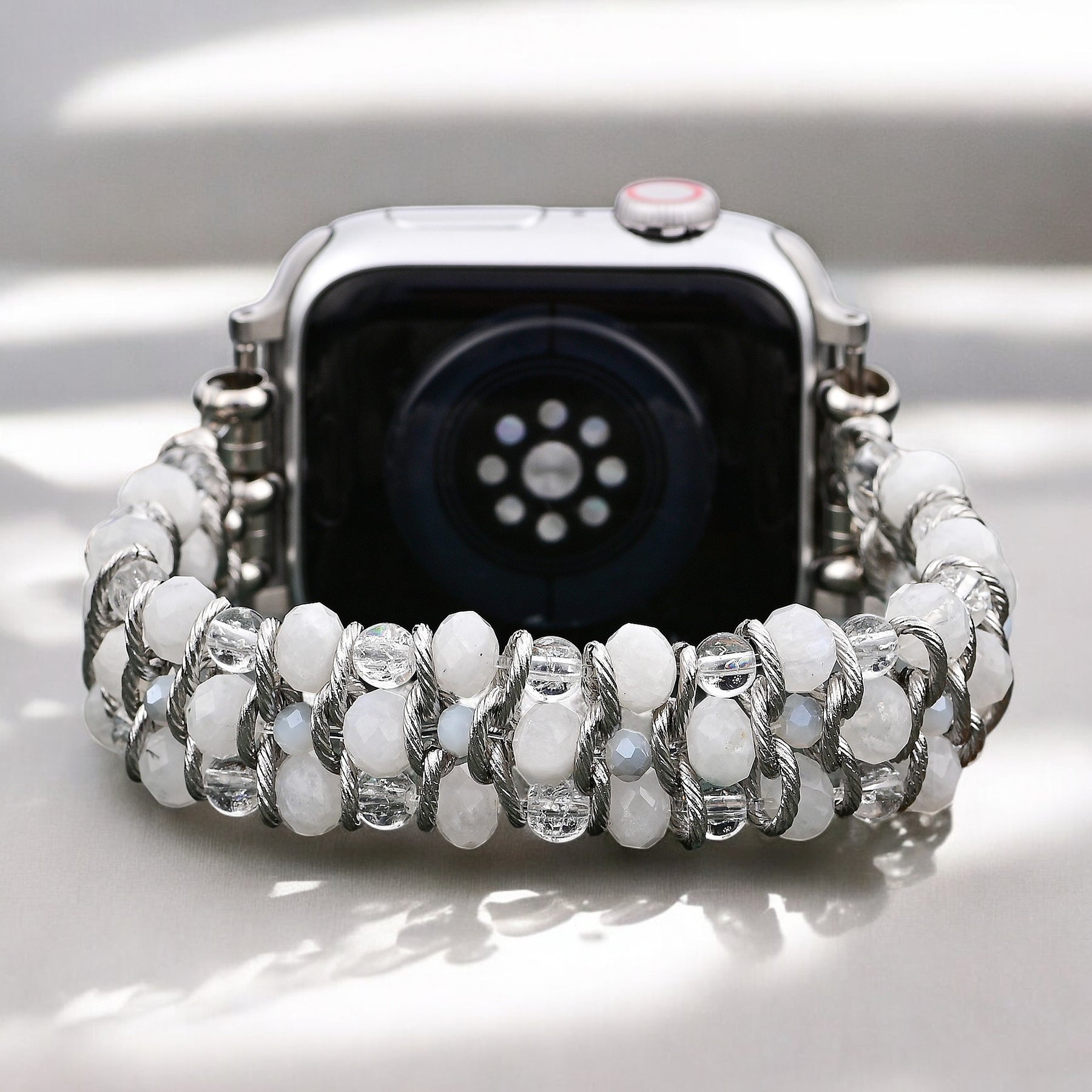 Moon Mirage Geflochtenes Stretch Apple Watch Armband