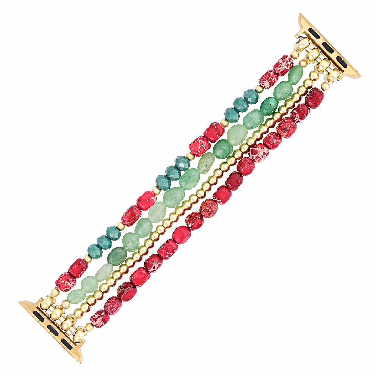 Evergreen Gold Elegance Weihnachts-Apple Watch-Armband