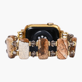 Desert Jaspis Stretch Apple Watch Armband
