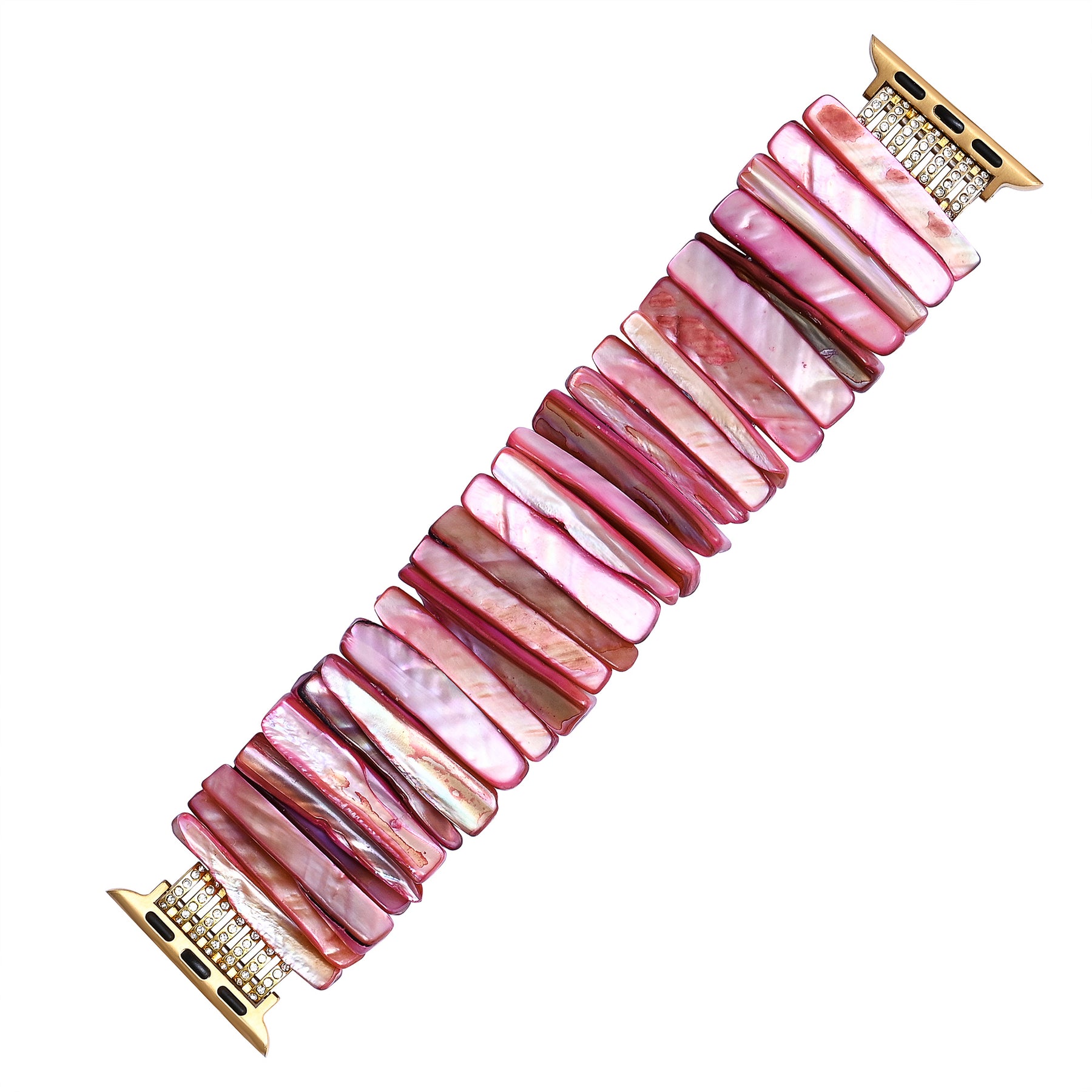 Imperial Orchid Shell Stretch Apple Watch Armband