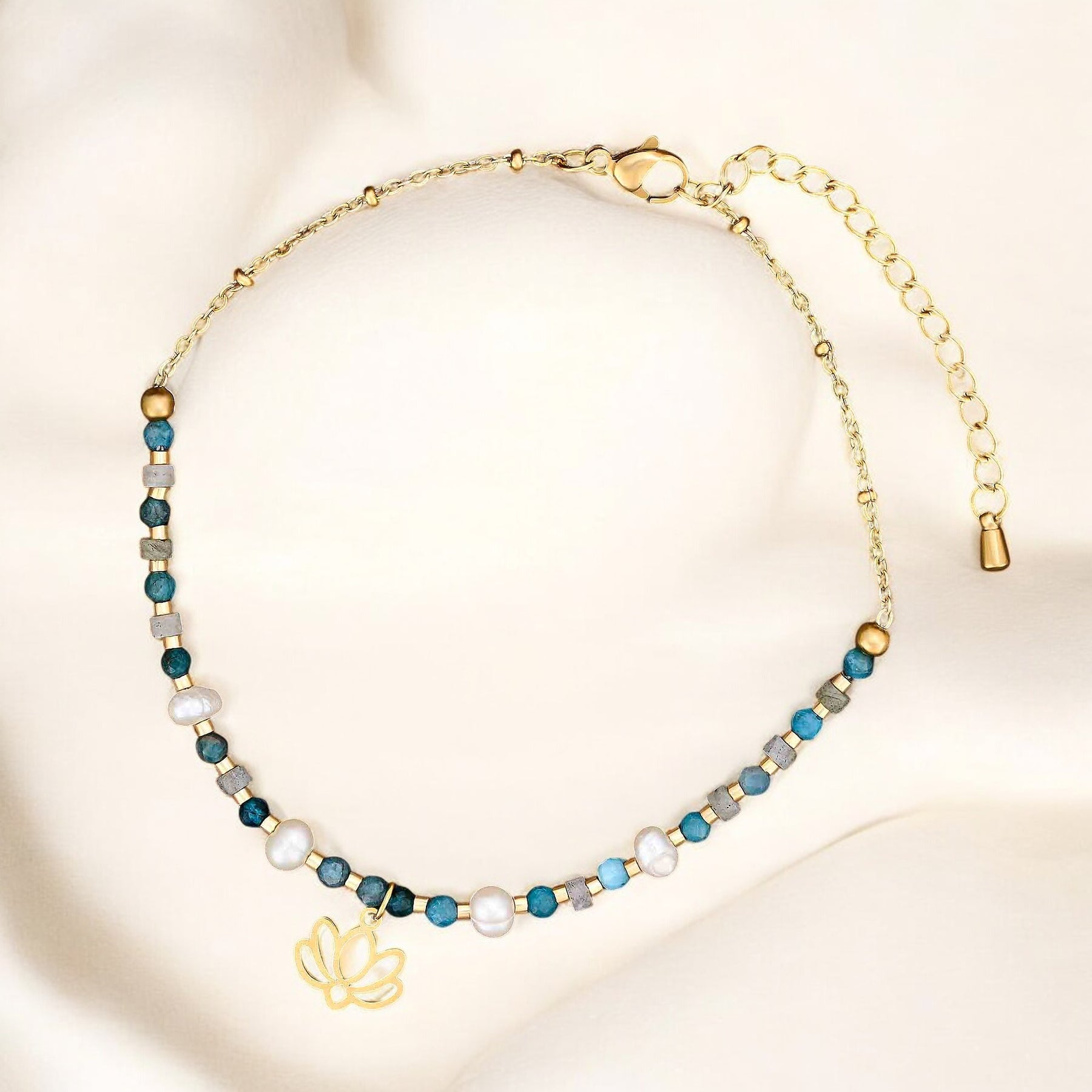 Bracelet de cheville Lotus Tranquille