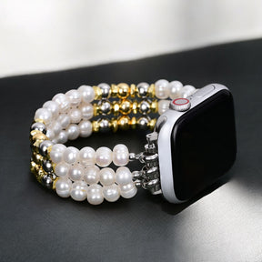 Majestätisches Mondlicht Stretch Apple Watch Armband