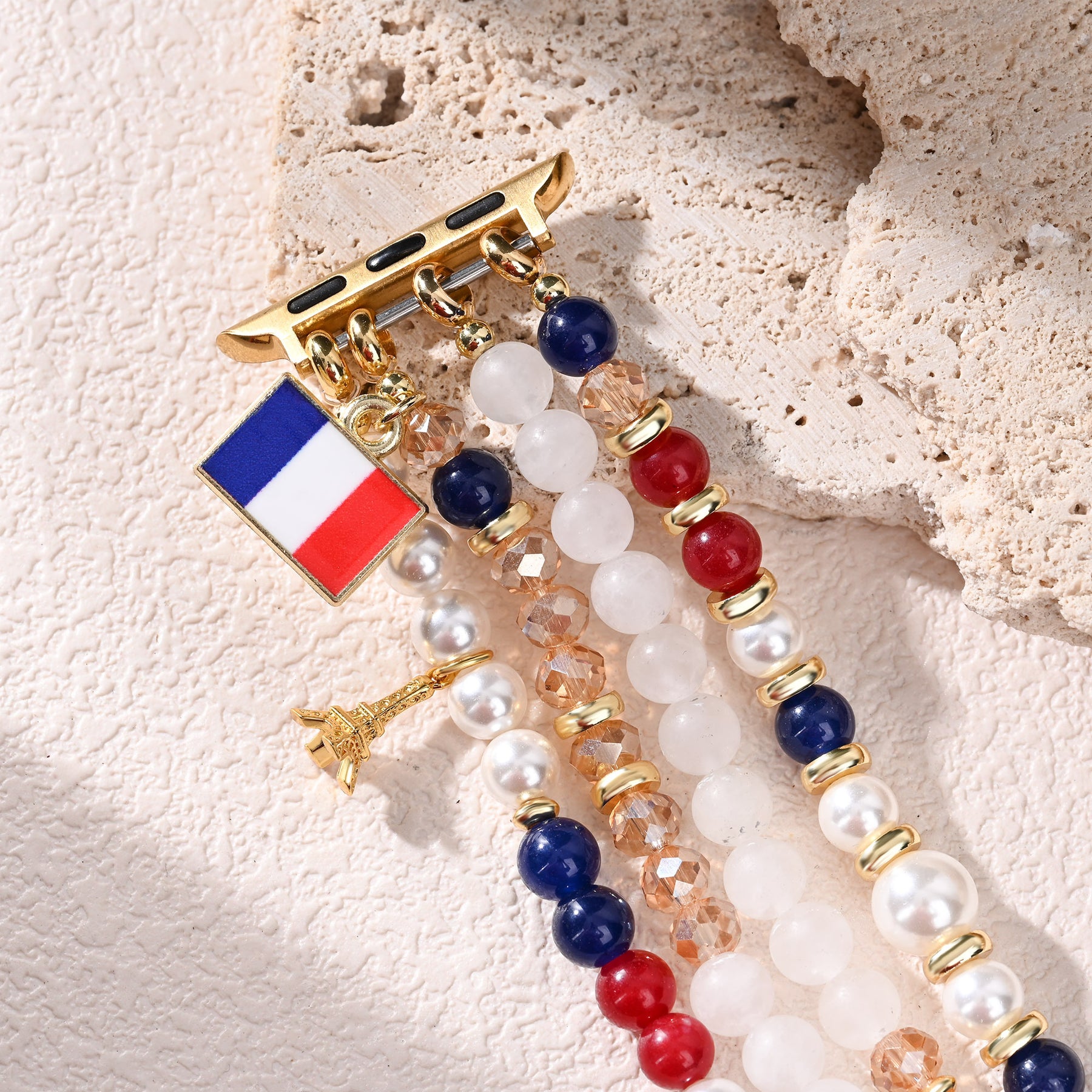 Parisian Spirit Stretch Apple Watch Armband