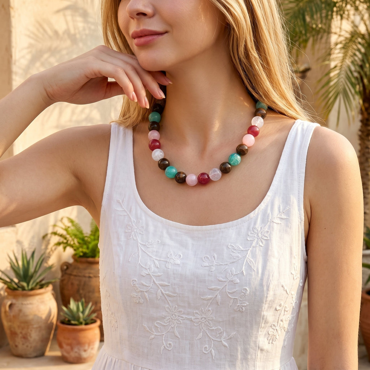Chunky Berry Perlenkette