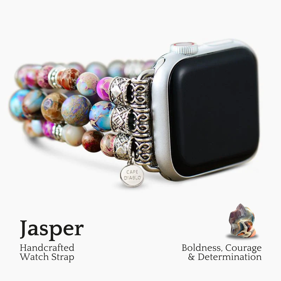 Bracelet Apple Watch Intense Jasper Stretch