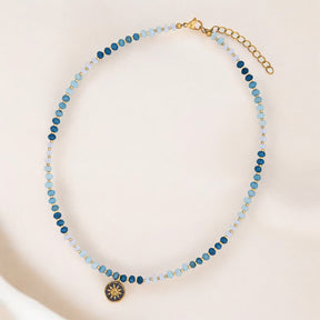 Collier en jade Ocean Glow