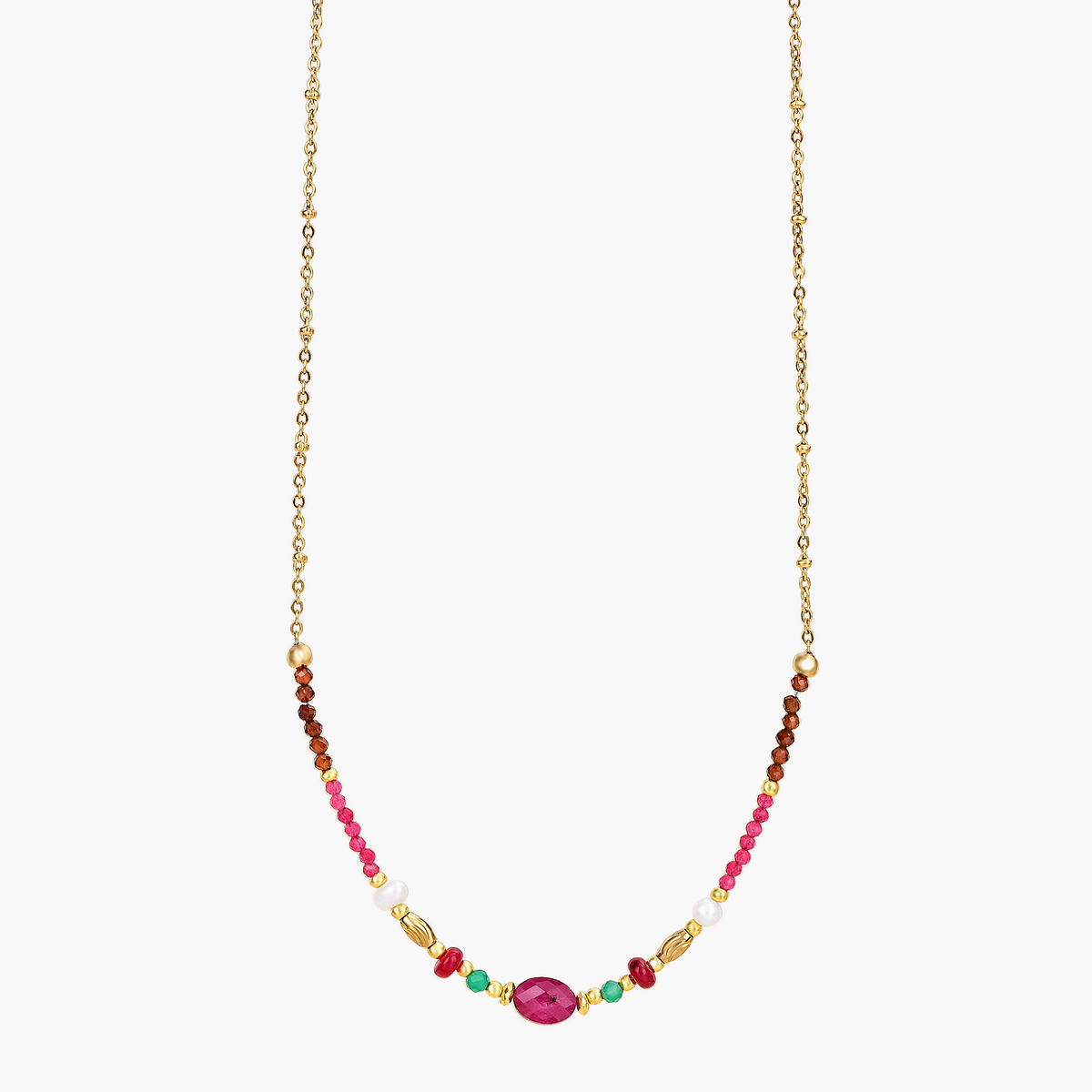 Mitternachts-Achat-Lotus-Armband