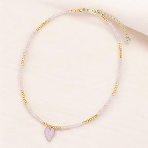Collier de charme Rose Love