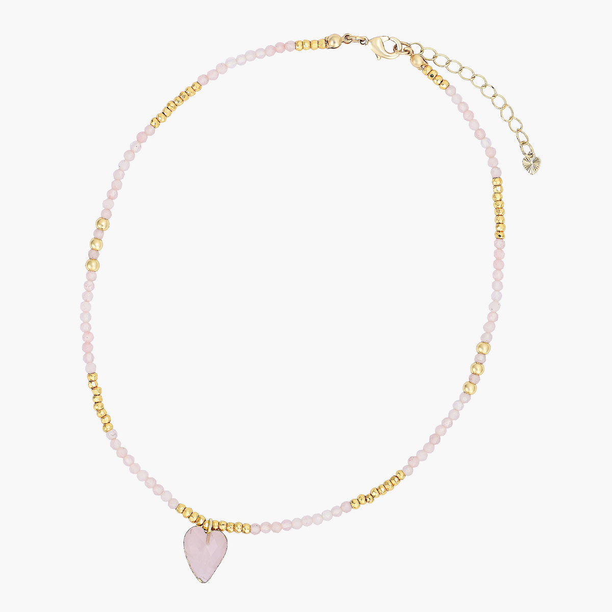 Collier Pendentif Rose d'Amour