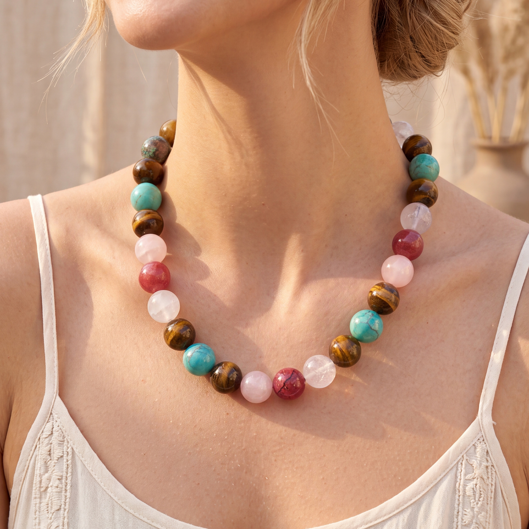 Chunky Berry Perlenkette