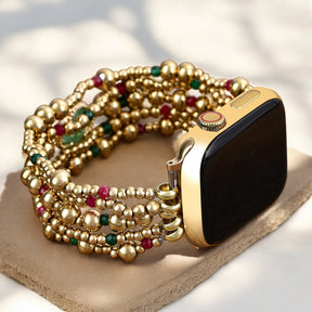 Bracelet extensible Merry Clover Gold pour Apple Watch