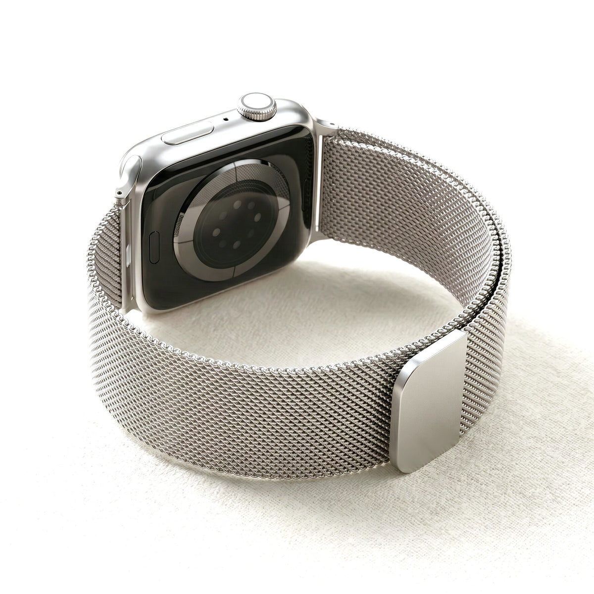 Platin Stahl Luxus Apple Watch Armband